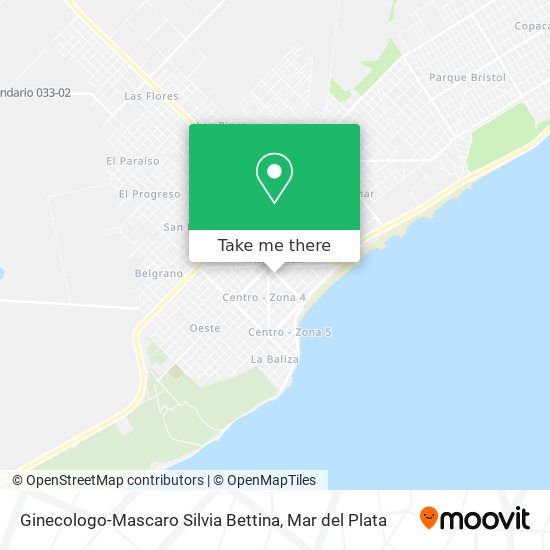 Ginecologo-Mascaro Silvia Bettina map