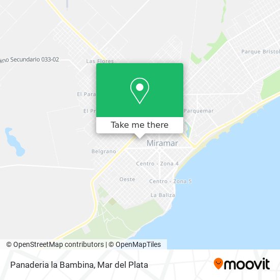 Panaderia la Bambina map