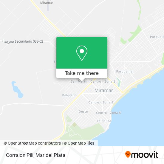 Mapa de Corralon Pili