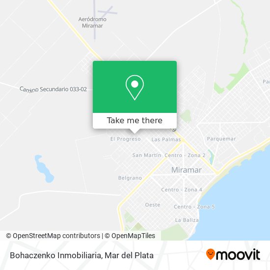 Bohaczenko Inmobiliaria map