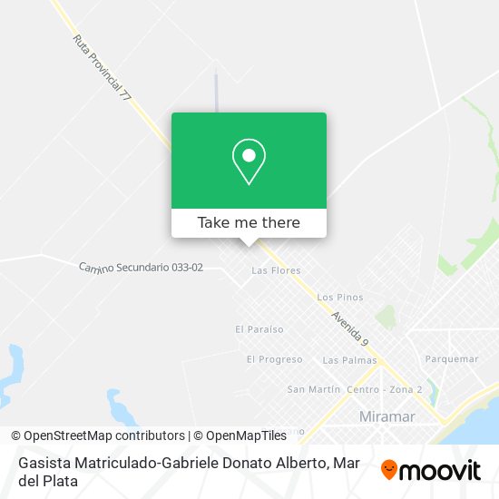 Gasista Matriculado-Gabriele Donato Alberto map