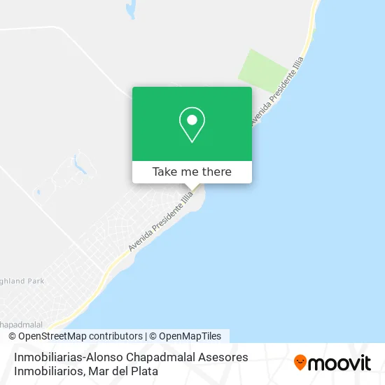 Inmobiliarias-Alonso Chapadmalal Asesores Inmobiliarios map