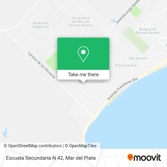Escuela Secundaria N 42 map