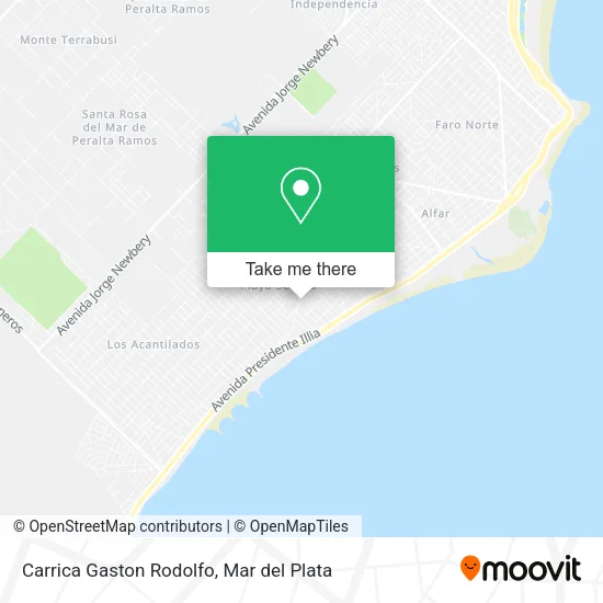 Carrica Gaston Rodolfo map