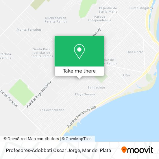 Profesores-Adobbati Oscar Jorge map