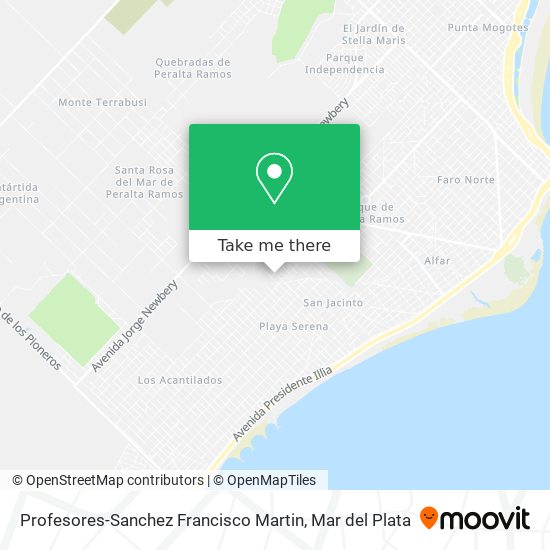 Profesores-Sanchez Francisco Martin map