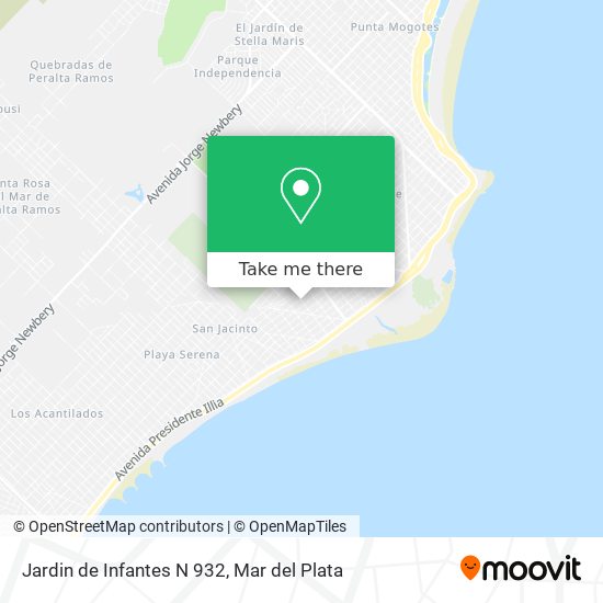 Jardin de Infantes N 932 map