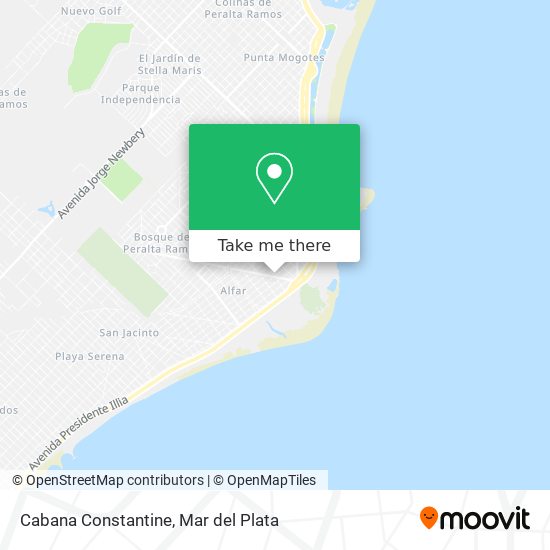 Cabana Constantine map