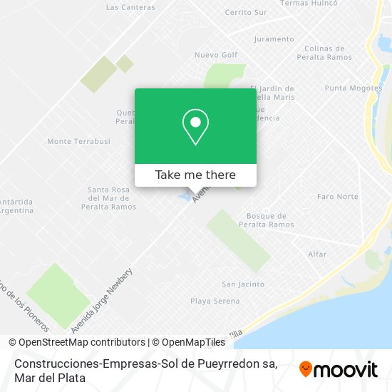 Construcciones-Empresas-Sol de Pueyrredon sa map