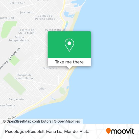 Psicologos-Baisplelt Ivana Lía map