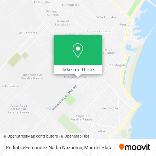 Pediatra-Fernandez Nadia Nazarena map