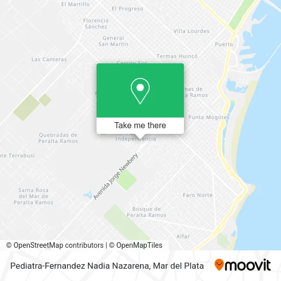 Pediatra-Fernandez Nadia Nazarena map
