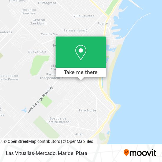 Las Vituallas-Mercado map