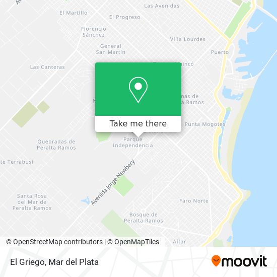 El Griego map