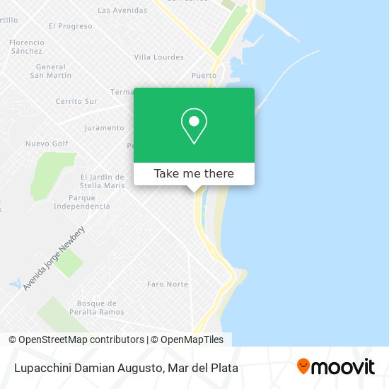 Mapa de Lupacchini Damian Augusto