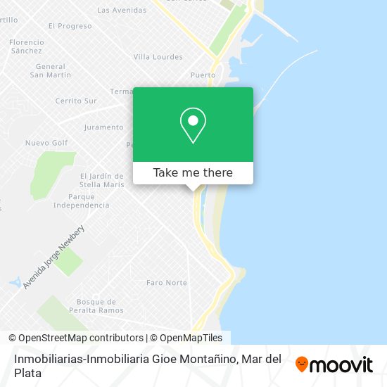 Inmobiliarias-Inmobiliaria Gioe Montañino map