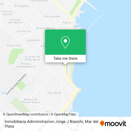 Inmobiliaria Administracion Jorge J Bianchi map