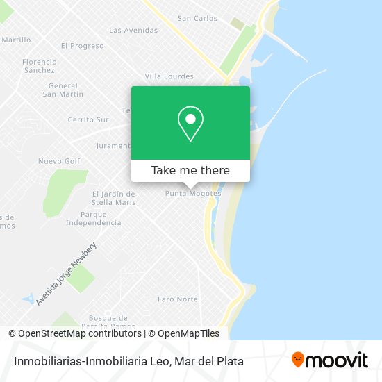 Inmobiliarias-Inmobiliaria Leo map