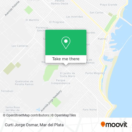 Mapa de Curti Jorge Osmar