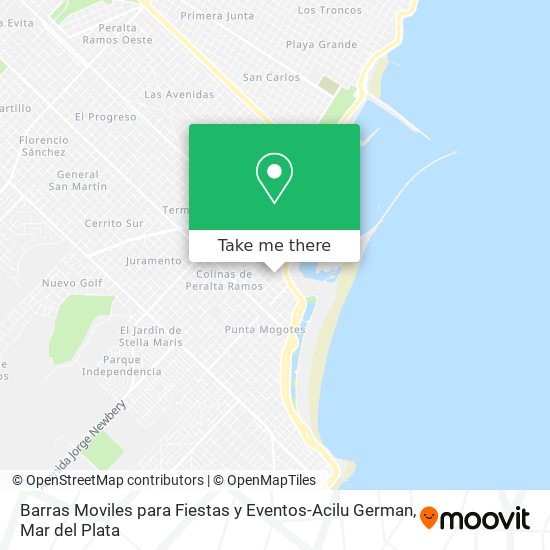 Barras Moviles para Fiestas y Eventos-Acilu German map