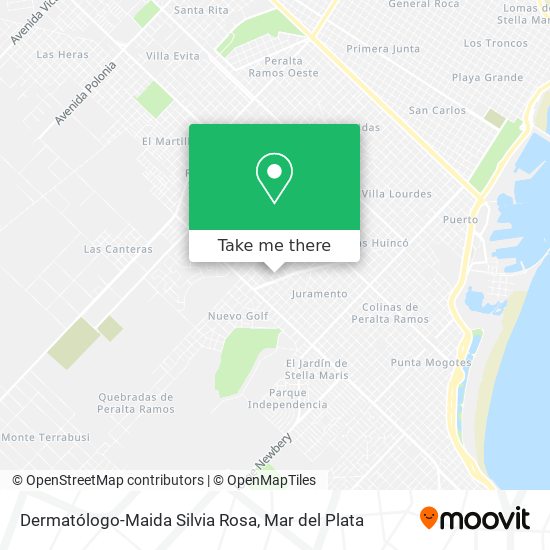 Mapa de Dermatólogo-Maida Silvia Rosa