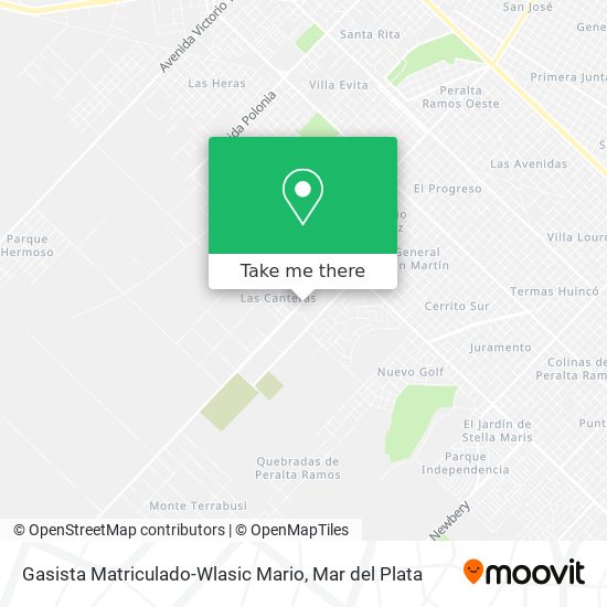 Gasista Matriculado-Wlasic Mario map