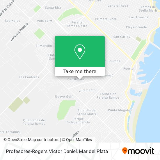 Profesores-Rogers Victor Daniel map