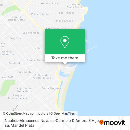 Nautica-Almacenes Navales-Carmelo D Ambra E Hijo sa map