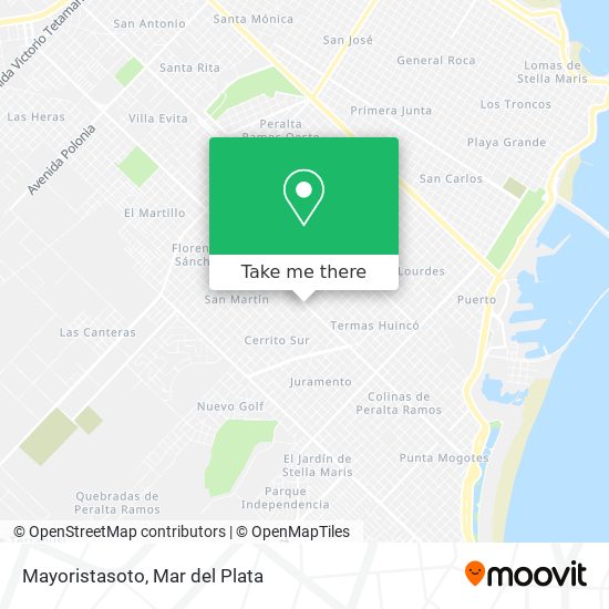 Mapa de Mayoristasoto