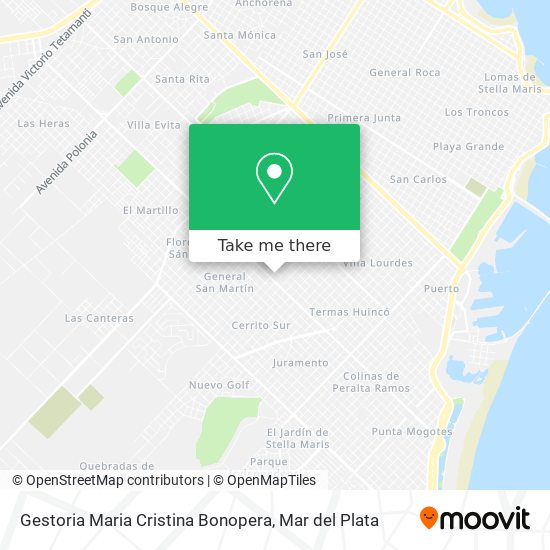Gestoria Maria Cristina Bonopera map