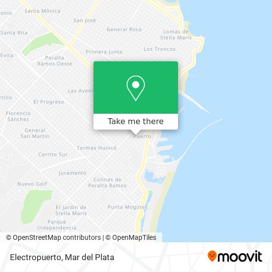 Electropuerto map