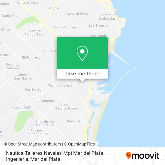 Nautica-Talleres Navales-Mpi Mar del Plata Ingenieria map