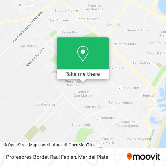 Mapa de Profesores-Bordet Raul Fabian