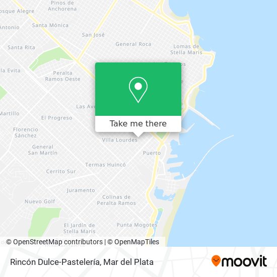 Rincón Dulce-Pastelería map