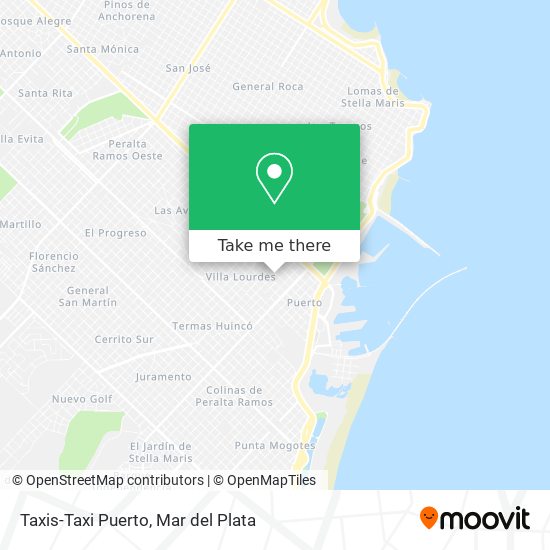 Taxis-Taxi Puerto map