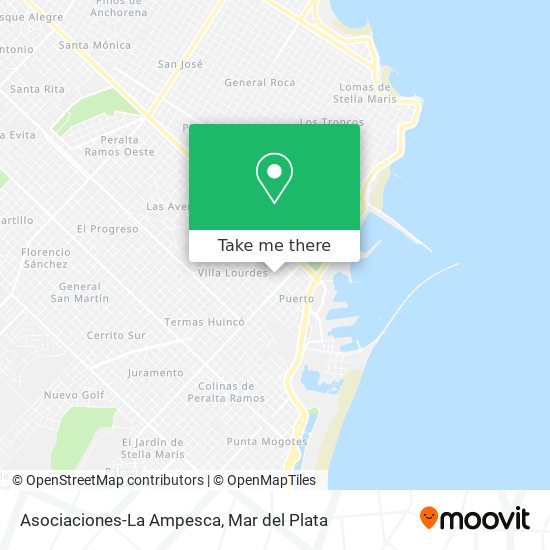 Asociaciones-La Ampesca map