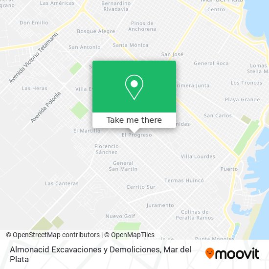 Almonacid Excavaciones y Demoliciones map