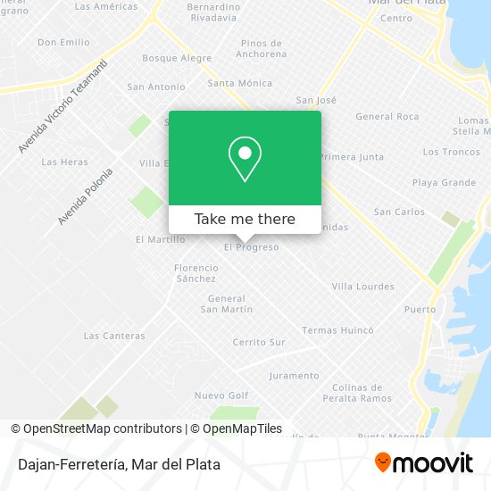 Mapa de Dajan-Ferretería