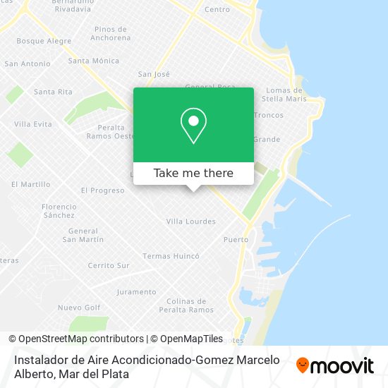 Instalador de Aire Acondicionado-Gomez Marcelo Alberto map