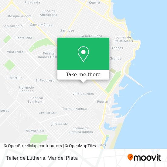 Taller de Lutheria map