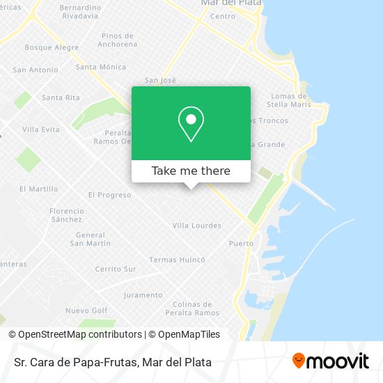 Sr. Cara de Papa-Frutas map
