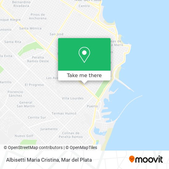 Albisetti Maria Cristina map