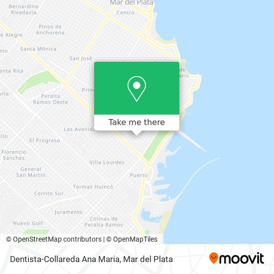 Dentista-Collareda Ana Maria map