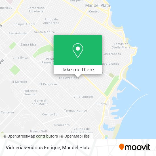 Vidrierias-Vidrios Enrique map