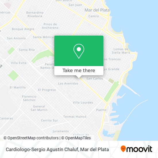 Cardiologo-Sergio Agustín Chaluf map