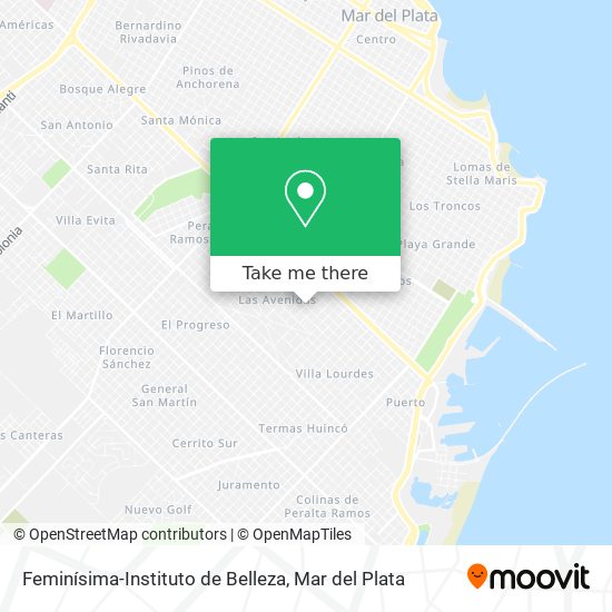 Feminísima-Instituto de Belleza map