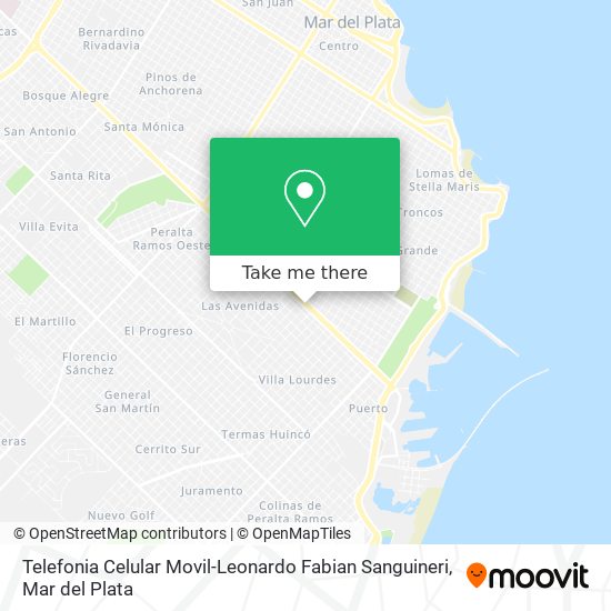 Telefonia Celular Movil-Leonardo Fabian Sanguineri map
