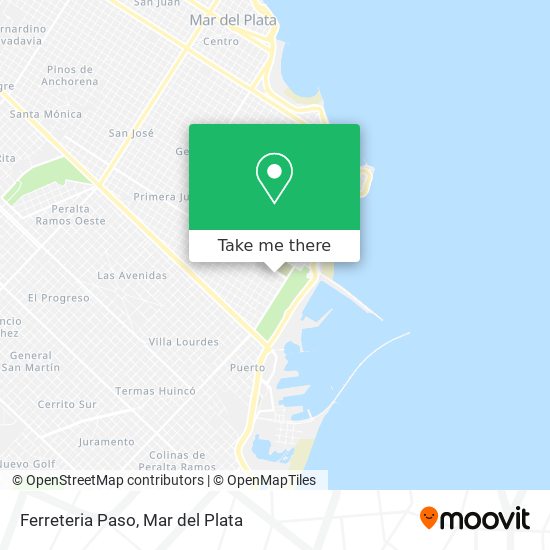 Mapa de Ferreteria Paso