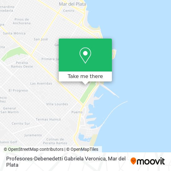 Profesores-Debenedetti Gabriela Veronica map