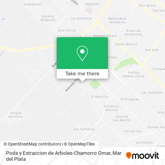 Poda y Extraccion de Arboles-Chamorro Omar map